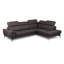 Alvoro Genuine Leather Corner Sofa with Electric Seat Extension & Adjustable Headrests-290766465-290766580