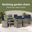 6 - Person Patio Dining Set with Rectangular Table