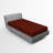 Microfiber Plaid Fitted Sheet-105847888-42104726