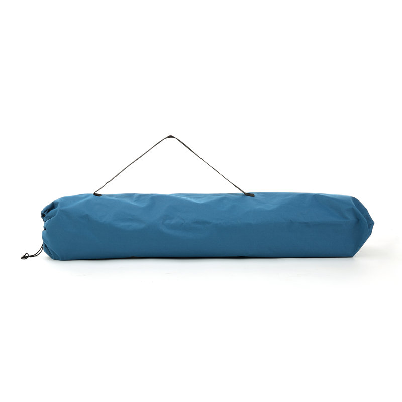 Table de camping pliante en métal, Bleu