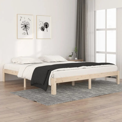 Bed Frame Solid Wood