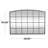Haider Glass and Metal Arched Window Pane Inspired Wall Mirror-736747600-736747601-736818526