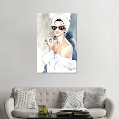 Avant le miroir de Marina Ignatova - reproduction d'art