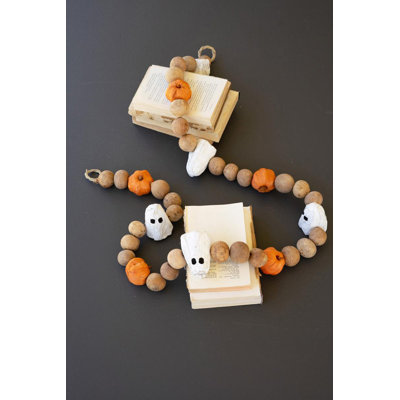 Provo GOURD GHOST PUMPKIN GARLAND 72INCHES