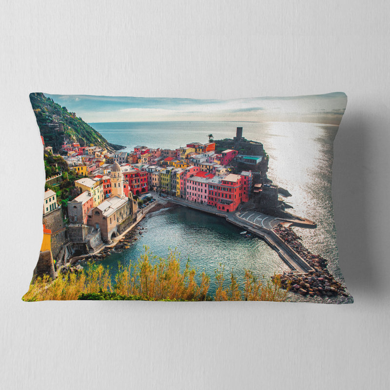 Coussin lombaire seascape vernazza bay