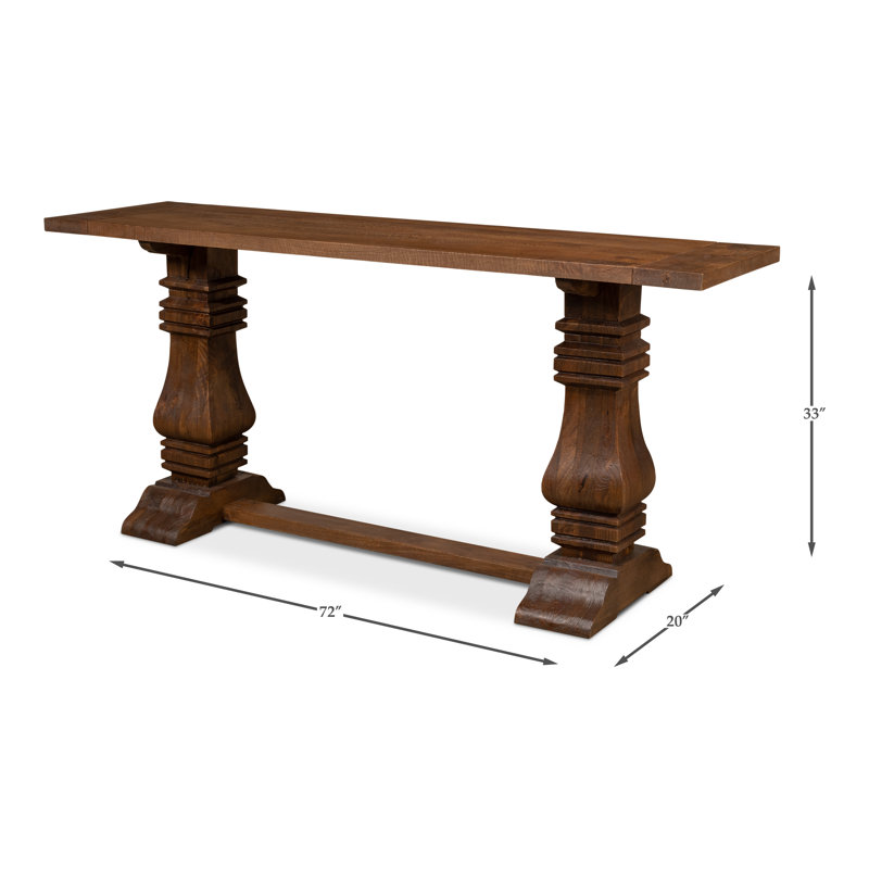 Colette 72'' W Solid Wood Console Table
