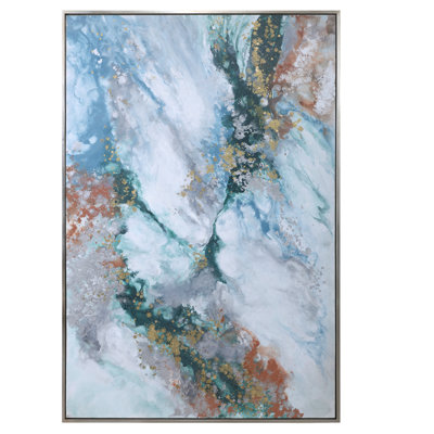 Reproduction d’art sur toile, "floater frame"