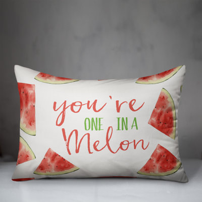 You''re One In A Melon Throw Pillow