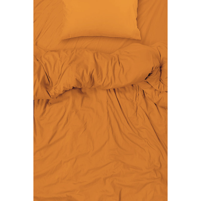  Ensemble de draps en rayonne de bambou Hotel Quality, Double + 4 taies d'oreiller, Grès