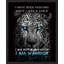 " I Am Not A Survivor I Am A Warrior Tough Guy Dodger Blue Leopard Motivational Man Quotes Decor "-98299328-98299330