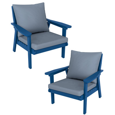 Hdpe Outdoor 2-Piece Set Single Chair