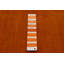 Tapis orange Kashkuli Gabbeh 10 pi 0 po x 10 pi 0 po