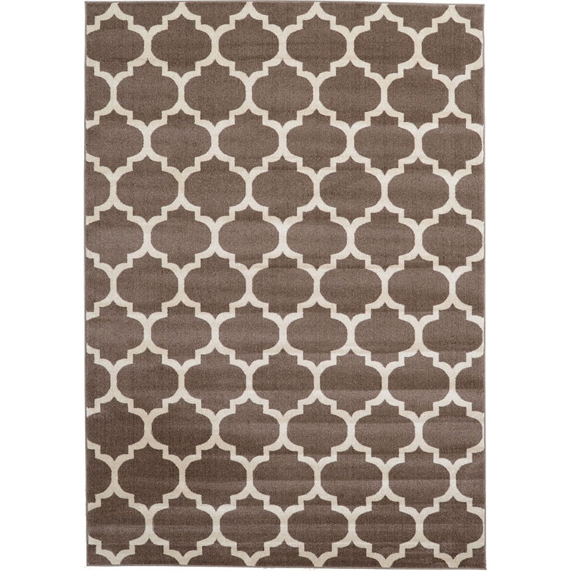 Tapis brun Cohleen, Rectangle 7 pi x 10 pi