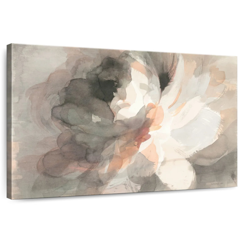Harnek Abstract Peony I, 8" H x 12" W