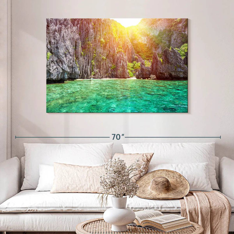 Gillard El Nido Gillard Cliffs, 32" H x 48" W