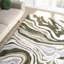 Abani Rugs Ardencroft REG260C Green Intertwined Lines Area Rug-240751724