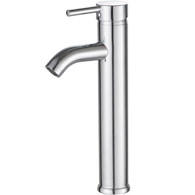Single hole 1-handle WaterSense Low-arc Commercial/Residential Handle Bathroom Sink Faucet with Drain