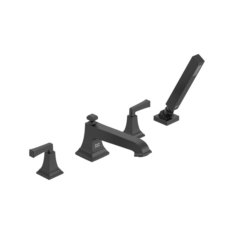 Robinet de baignoire Town Square S, Noir mat