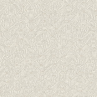 Fusion Geometric Swirl Motif 32.97' L x 20.87" W Wallpaper Roll
