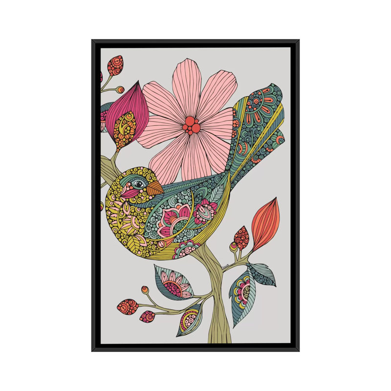 Juanita, impression sur toile tendue, H 26 po x l 18 po x P 1,5 po, Cadre noir