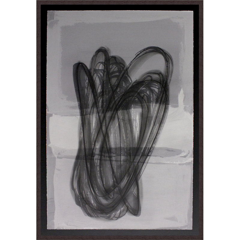 Movement 4' Framed Print on Glass