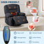 Fauteuil inclinable surdimensionné large - massage chauffant et vibrant, chaise berçante pivotante à 360 ° avec porte-gobelets et poche latérale-1667710897-1676783253