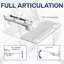  Plateau pour clavier et souris d'ordinateur blanc 27 po Premium-1502621252-1502621255