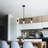 Righley 3 - Light Dimmable Kitchen Island Modern Linear Chandelier
