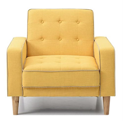 Woodmere 36" W Tufted Chair Armchair Bedroom Chair Sofa Chair Upholstered Chair