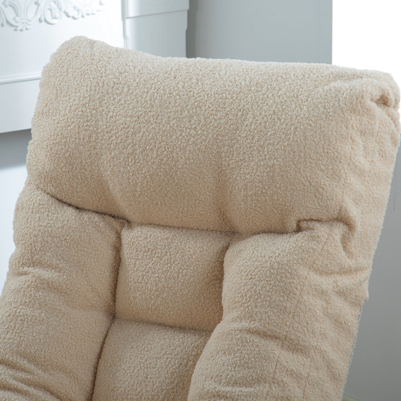 Reclining Chair For Balcony Reading - Adjustable With 3 Backrests And 14 Headrests, Built In Spring Seat, Comfortable Ergonomic Design Japanese Style Single Quiet Moments Backrests, 360 Degree