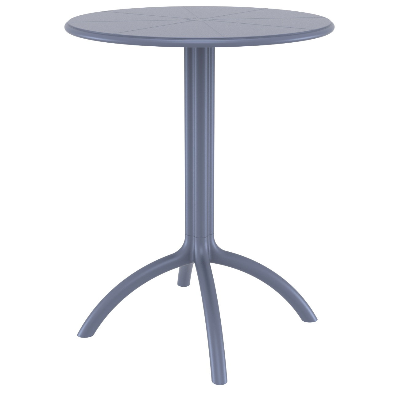 Jacinta 24" Patio Bistro Set, Dark Gray
