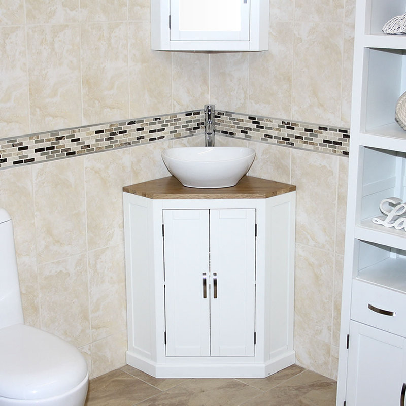 Analiese 550mm Single Bathroom Vanity with Vessel Ceramic Basin