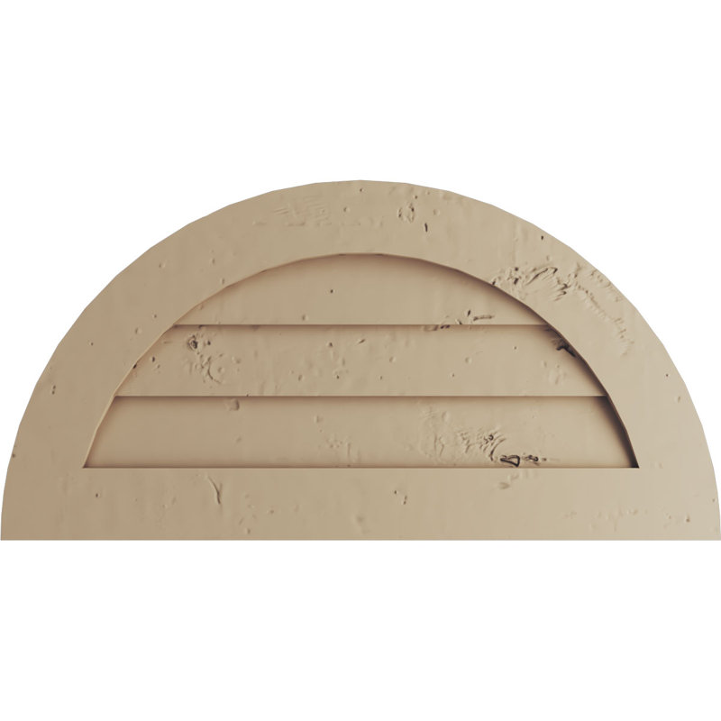 Évent à pignon non fonctionnel Timberthane, Pin noueux, H 1 po x l 30 po x L 15 po