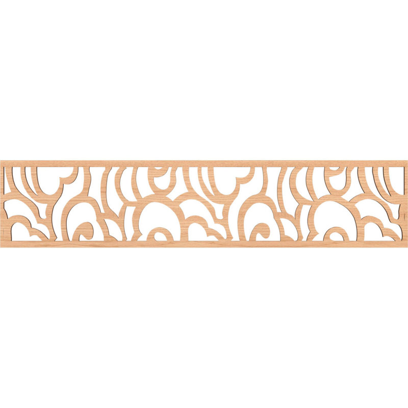 Moulure de panneau Springfield, Noyer blanc, H 10 po x l 46,75 po x P 0,375 po