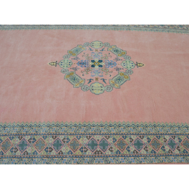 One-of-a-Kind Rectangle 6'5" X 10'5" Hand Knotted Area Rug