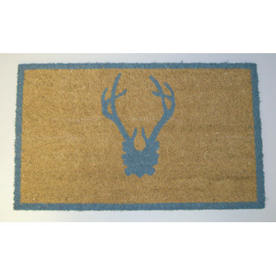 Tapis d'entrée antidérapant d'extérieur Bardwell