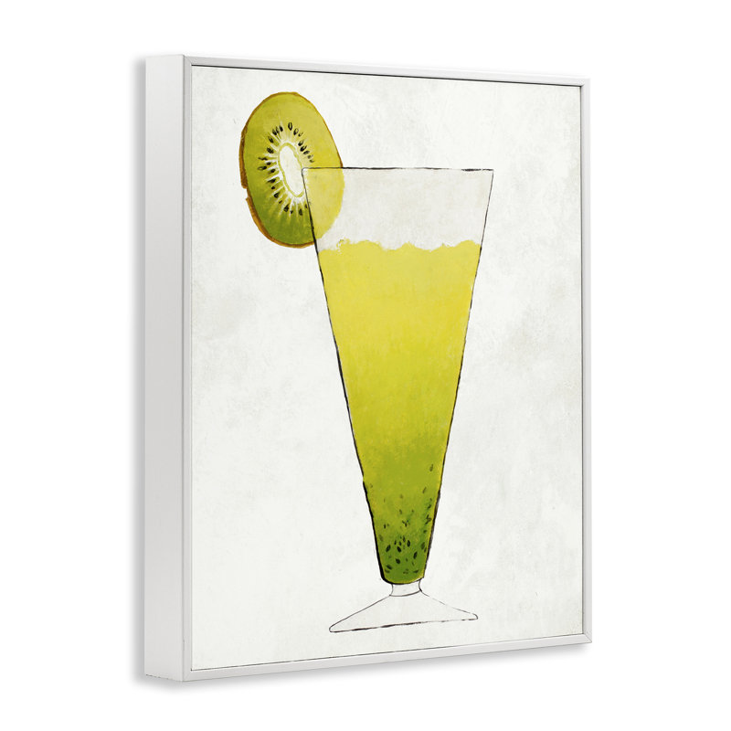 «Summer Cocktail Kiwi Slice», estampe numérique, conception par Lorenzo Collective, H 14 po x l 11 po