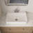 DeerValley 23.82" L x 18.9" W x 6.69" H White Rectangular Vitreous China Drop-in Bathroom Sink with Overflow-108607975