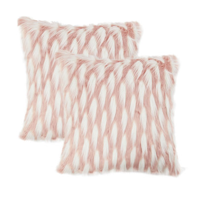 Feathery 20" Throw Pillow Cover