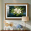 Giant Magnolias on a Blue Velvet Cloth, c. 1890-Martin Johnson Heade-Custom Framed Canvas-129256068-129256082-129256087