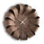 Walnut Analog Wall Clock-71131813-71131817