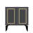 Elegant Console Table, Anthracite & Gold, 29.5 x 31.1 x 15.7 inches | 100% Melamine Coated Particle Board, Thickness: 0.7 inches | Stylish & Functional Design for Living Room or Entryway, Durable & Modern-587803442