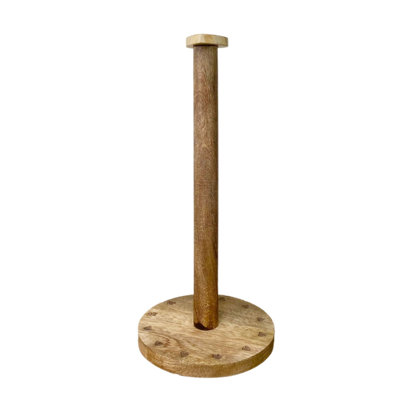 Wood Freestanding Paper Towel Holder