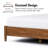 Nevio Wood Platform Bed-111846143