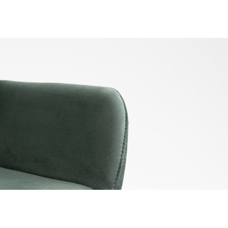 Brilynn 18.1'' H Velvet Upholstered Armchair, Green