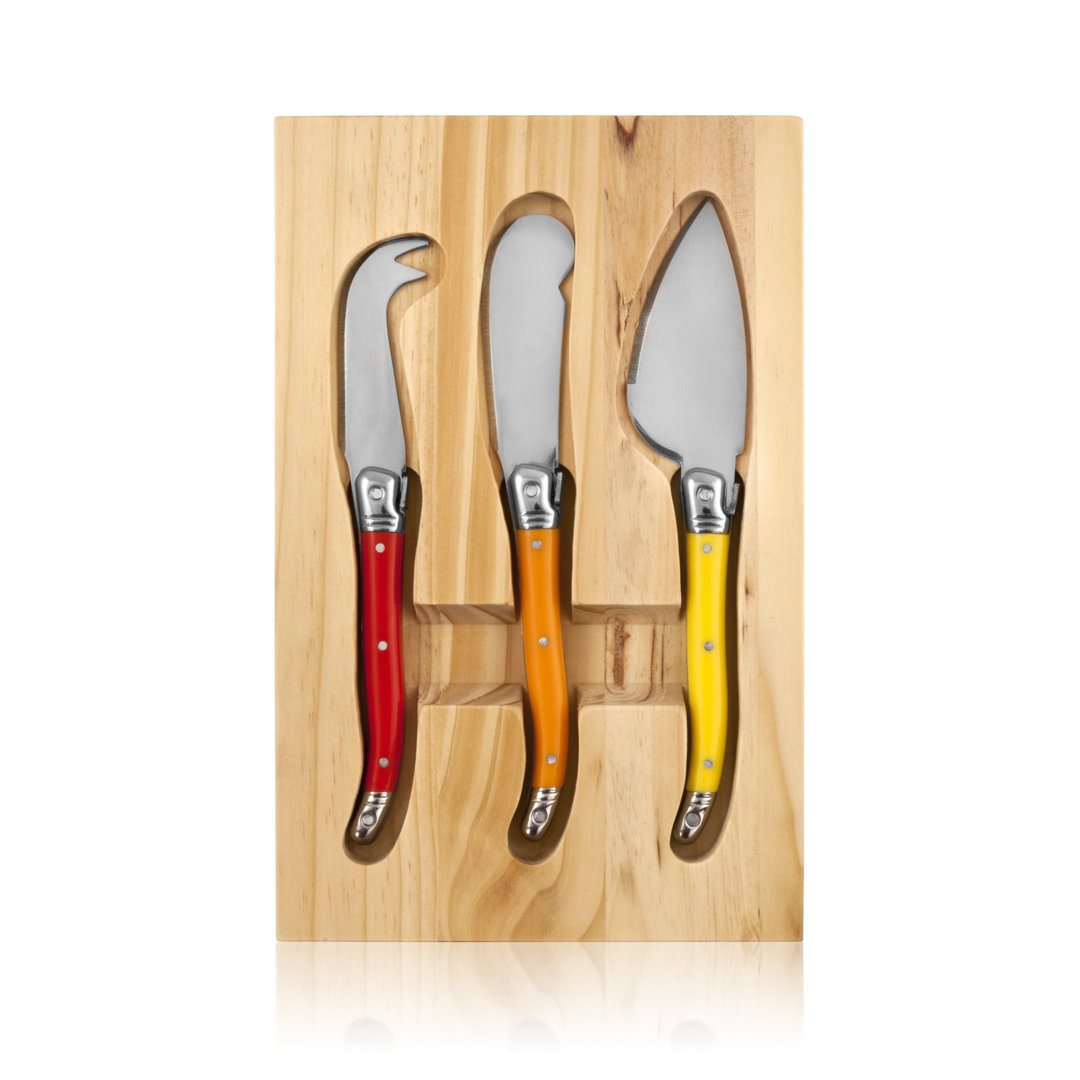 Sunnyside Cheese Knives & Cutting Board True