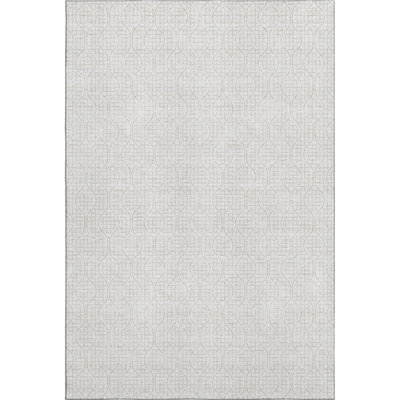 Premium Machine Washable Prisco Ivory Rug