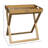 Mubina Rectangular Teak Outdoor Side Table , 22'' in. W 14'' in. D