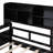 Twin Size Daybed In , With Solid Wood Slats And Functional Storage For Your Home Frame, Bedside Shelves, Two Drawer Compartments-114456348