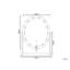 Natascha Metal Flat Floor Mirror